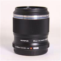 Used Olympus M.Zuiko Digital ED 30mm f/3.5 Macro Lens