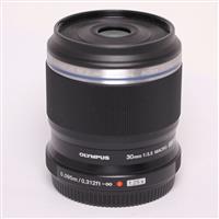 Used Om System M.Zuiko Digital ED 30mm f/3.5 Macro Lens