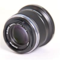 Used Olympus M.Zuiko Digital 45mm f/1.8 Lens Black