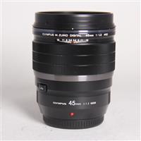 Used OM-System M.Zuiko Digital ED 45mm f/1.2 PRO Lens