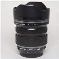 Used OM-System M.Zuiko Digital ED 7-14mm f/2.8 PRO Wide Angle Zoom Lens