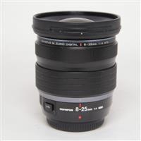 Used OM-Systems M.Zuiko Digital ED 8-25mm f/4 PRO Lens