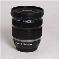 Used OM-Systems M.Zuiko Digital ED 8-25mm f/4 PRO Lens