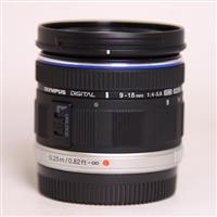 Used Olympus M.Zuiko Digital ED 9-18mm f/4-5.6 Wide Angle Zoom Lens