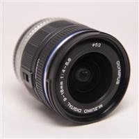 Used Olympus M.Zuiko Digital ED 9-18mm f/4-5.6 Wide Angle Zoom Lens