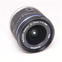 Used Olympus M.Zuiko Digital ED 9-18mm f/4-5.6 Wide Angle Zoom Lens
