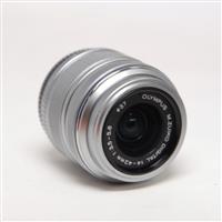 Used Olympus M.Zuiko Digital 14-42mm f/3.5-5.6 II R Zoom Lens Silver