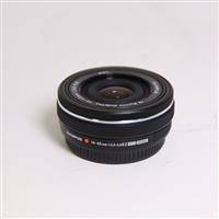 Used Olympus M.Zuiko Digital ED 14-42mm f/3.5-5.6 EZ Zoom Lens Black