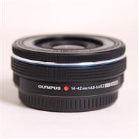 Used Olympus M.Zuiko Digital ED 14-42mm f/3.5-5.6 EZ Zoom Lens Black