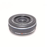 Used Olympus M.Zuiko Digital ED 14-42mm f/3.5-5.6 EZ Zoom Lens Black