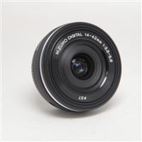 Used Olympus M.Zuiko Digital ED 14-42mm f/3.5-5.6 EZ Zoom Lens Black