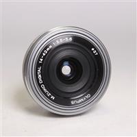 Used Olympus M.Zuiko Digital ED 14-42mm f/3.5-5.6 EZ Zoom Lens Silver