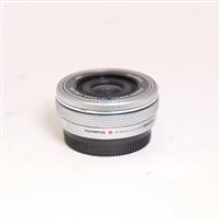 Used Olympus M.Zuiko Digital ED 14-42mm f/3.5-5.6 EZ Zoom Lens Silver