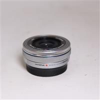 Used Olympus M.Zuiko Digital ED 14-42mm f/3.5-5.6 EZ Zoom Lens Silver