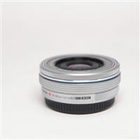 Used Olympus M.Zuiko Digital ED 14-42mm f/3.5-5.6 EZ Zoom Lens Silver