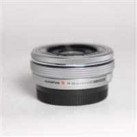 Used Olympus M.Zuiko Digital ED 14-42mm f/3.5-5.6 EZ Zoom Lens Silver