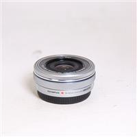 Used Olympus M.Zuiko Digital ED 14-42mm f/3.5-5.6 EZ Zoom Lens Silver
