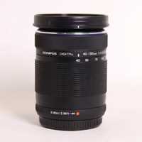 Used OM-System Digital ED 40-150mm f/4-5.6 R Zoom Lens Black