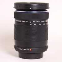 Used OM-System Digital ED 40-150mm f/4-5.6 R Zoom Lens Black