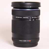 Used OM-System Digital ED 40-150mm f/4-5.6 R Zoom Lens Black