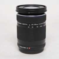 Used OM-System Digital ED 40-150mm f/4-5.6 R Zoom Lens Black