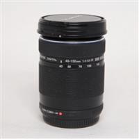 Used OM-System Digital ED 40-150mm f/4-5.6 R Zoom Lens Black