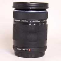 Used OM-System Digital ED 40-150mm f/4-5.6 R Zoom Lens Black