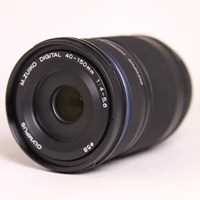 Used OM-System Digital ED 40-150mm f/4-5.6 R Zoom Lens Black