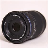 Used OM-System Digital ED 40-150mm f/4-5.6 R Zoom Lens Black