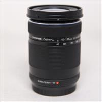 Used OM-System Digital ED 40-150mm f/4-5.6 R Zoom Lens Black