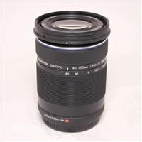 Used OM-System Digital ED 40-150mm f/4-5.6 R Zoom Lens Black