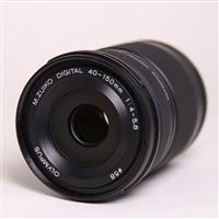 Used OM-System Digital ED 40-150mm f/4-5.6 R Zoom Lens Black