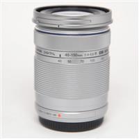 Used OM-System Digital ED 40-150mm f/4-5.6 R Zoom Lens Silver