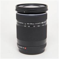 Used OM-System Digital ED 40-150mm f/4-5.6 R Zoom Lens Black