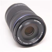 Used OM-System Digital ED 40-150mm f/4-5.6 R Zoom Lens Black