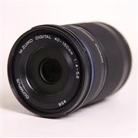 Used OM-System Digital ED 40-150mm f/4-5.6 R Zoom Lens Black