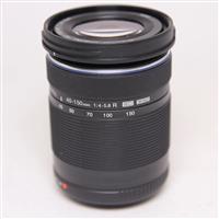 Used OM-System Digital ED 40-150mm f/4-5.6 R Zoom Lens Black
