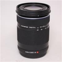 Used OM-System Digital ED 40-150mm f/4-5.6 R Zoom Lens Black