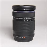 Used OM-System Digital ED 40-150mm f/4-5.6 R Zoom Lens Black