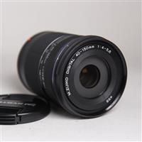 Used OM-System Digital ED 40-150mm f/4-5.6 R Zoom Lens Black
