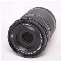 Used OM-System Digital ED 40-150mm f/4-5.6 R Zoom Lens Black