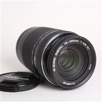 Used Olympus 75-300mm M.Zuiko f/4.8-6.7 Micro 4/3rds Lens Black