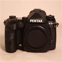 Used Pentax K-3 Mark III DSLR Camera Body Black