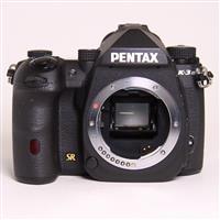 Used Pentax K-3 Mark III DSLR Camera Body Black