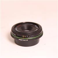 Used Pentax 40mm f2.8 DA SMC Limited Lens