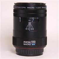 Used Pentax 100mm f2.8 D FA Macro WR Lens