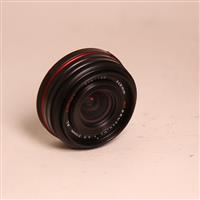 Used HD Pentax-DA 21mm f/3.2 AL Limited Lens Black