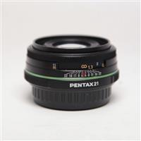 Used HD Pentax-DA 21mm f/3.2 AL Limited Lens Black