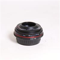 Used Pentax 40mm f/2.8 HD DA Limited Lens