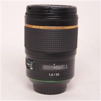 Used Pentax 50mm f/1.4 SDM AW FA* Prime Lens